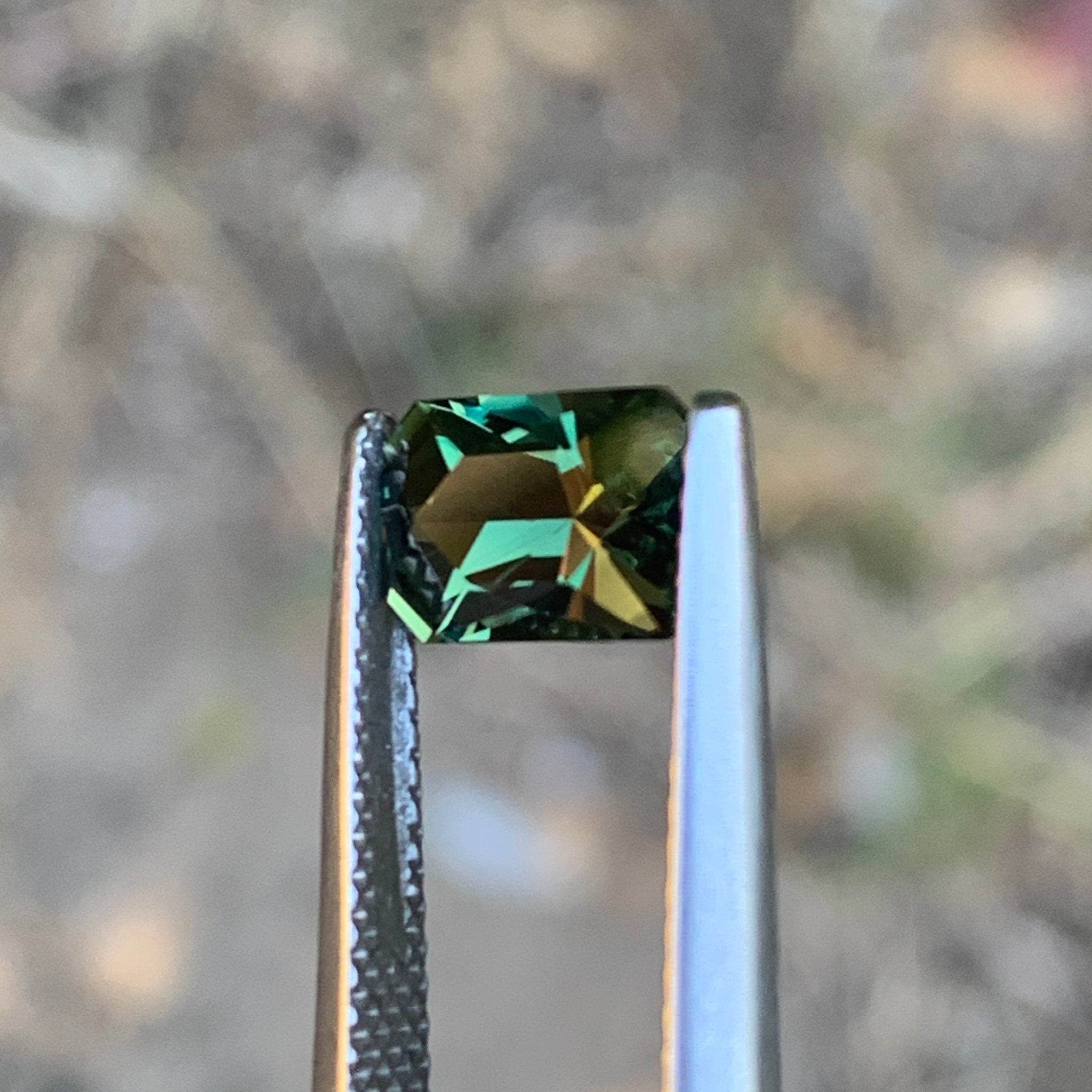 1.91ct Green Sapphire Rectangular