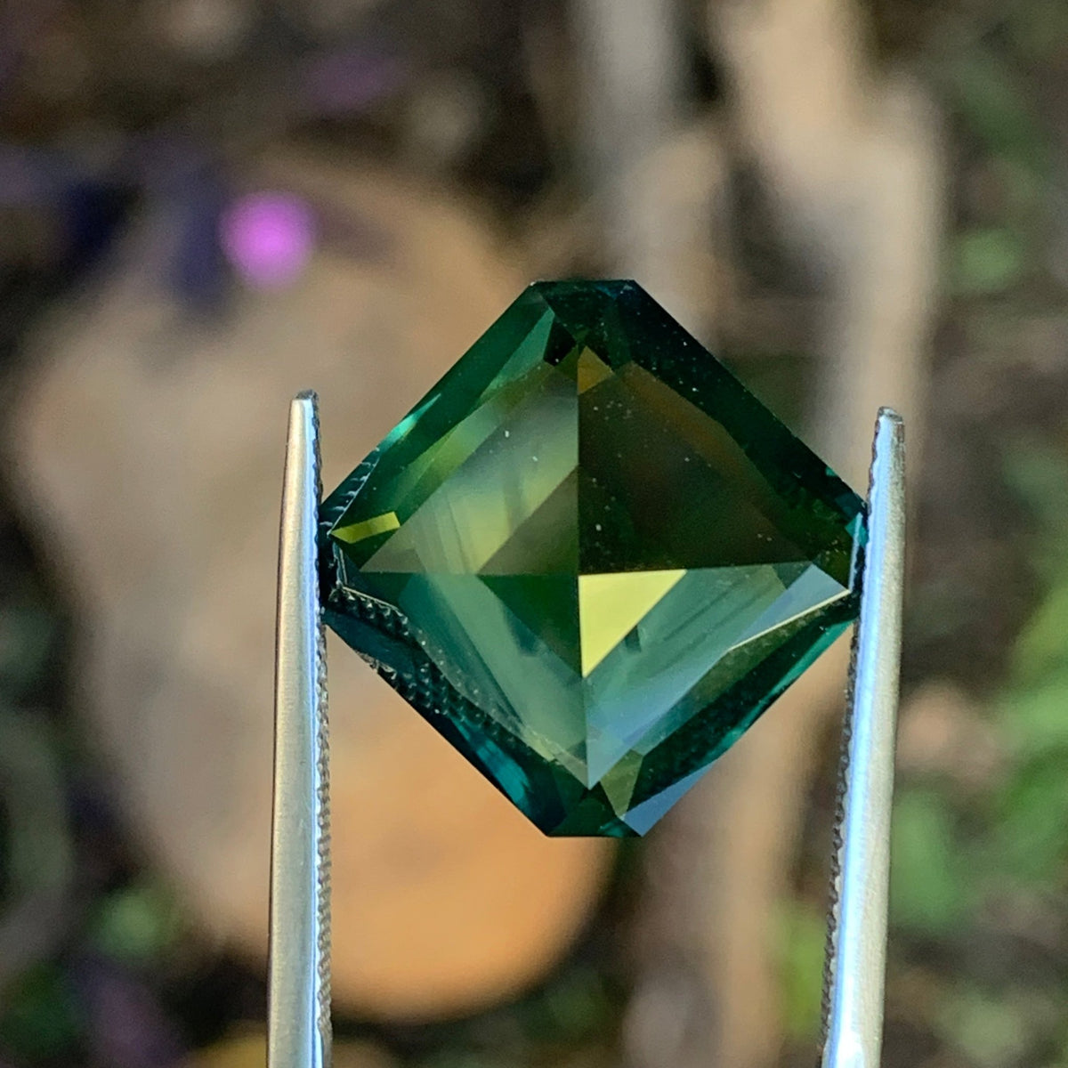 19.46ct Blue Green Australian Sapphire, Octagon