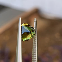 1.95ct Green Australian Sapphire, Trillion