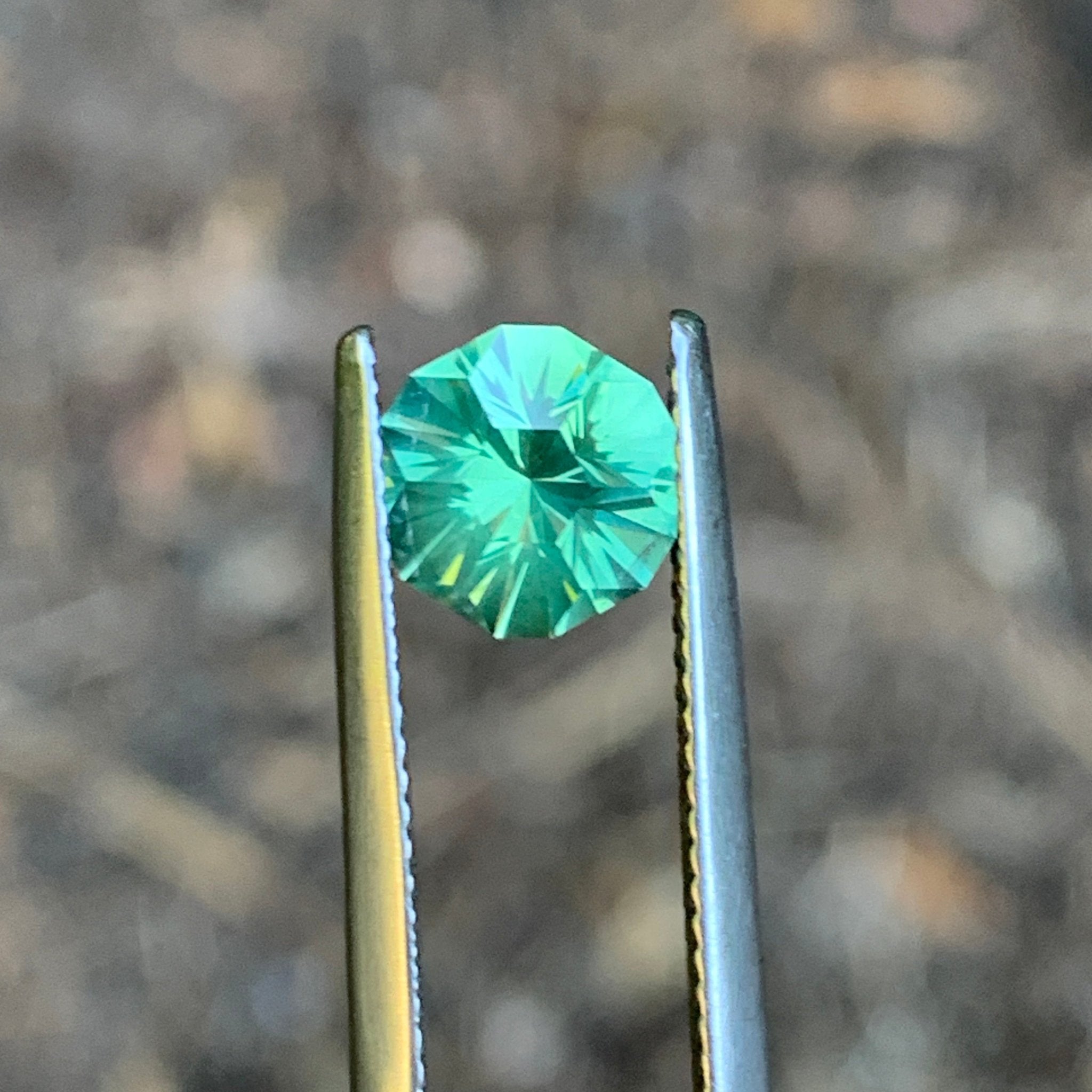 1.95ct Green Sapphire Octagon