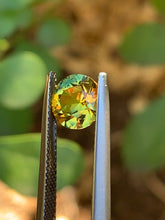 1.98ct Yellow Parti Sapphire Round