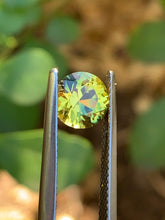1.98ct Yellow Parti Sapphire Round