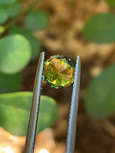 1.98ct Yellow Parti Sapphire Round