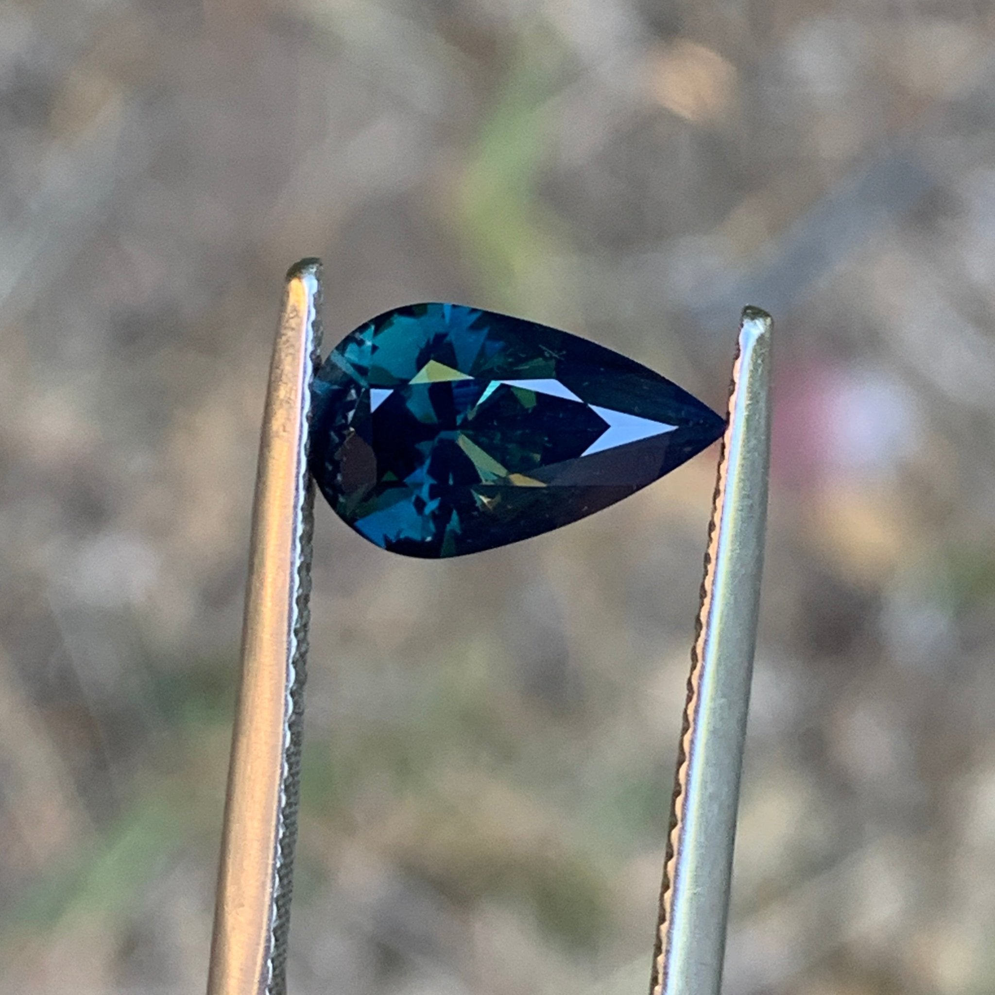 1.99ct Blue Sapphire Pear