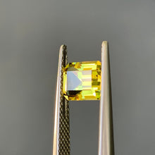 1.99ct Yellow Australian Sapphire, Emerald Shape