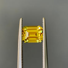 1.99ct Yellow Australian Sapphire, Emerald Shape