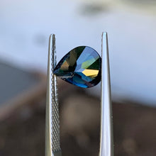 2.00ct Blue Australian Sapphire, Pear Shape