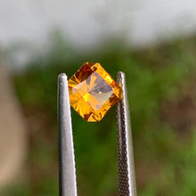 2.01ct Orange Sapphire, Octagon