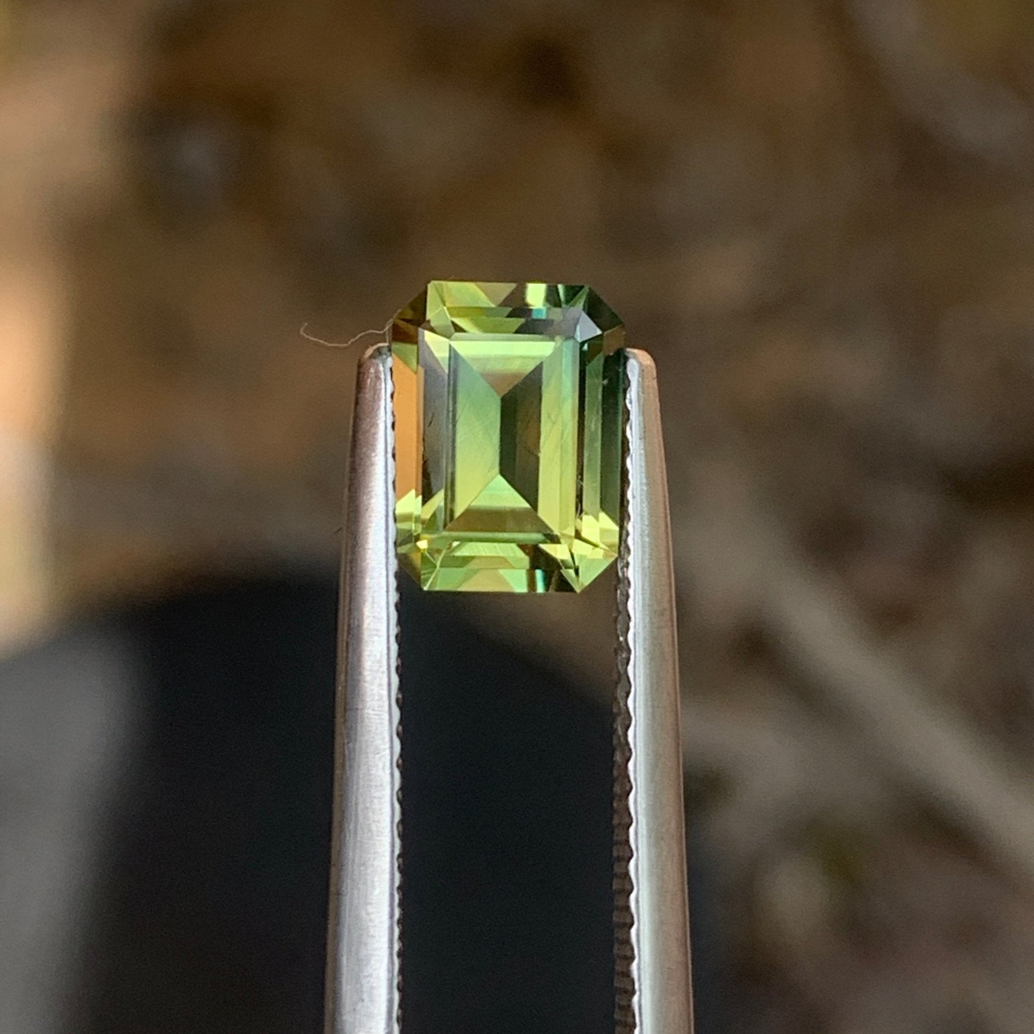 2.04ct Parti Sapphire Rectangular