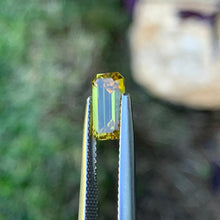 2.06ct Yellow Sapphire, Emerald Shape