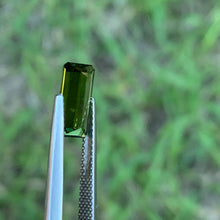 2.09ct Green Sapphire, Rectangular