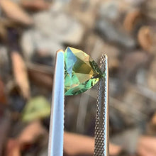 2.0ct Green Sapphire, Trillion