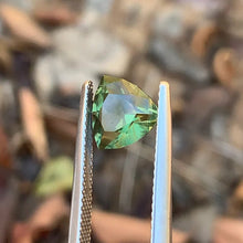 2.0ct Green Sapphire, Trillion