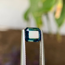 2.12ct Teal Blue Sapphire, Emerald Shape