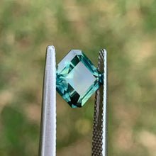 2.13ct Bluish Green Parti Sapphire, Octagon