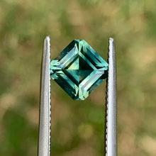 2.13ct Bluish Green Parti Sapphire, Octagon