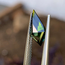 2.13ct Green Australian Sapphire, Kite Shape