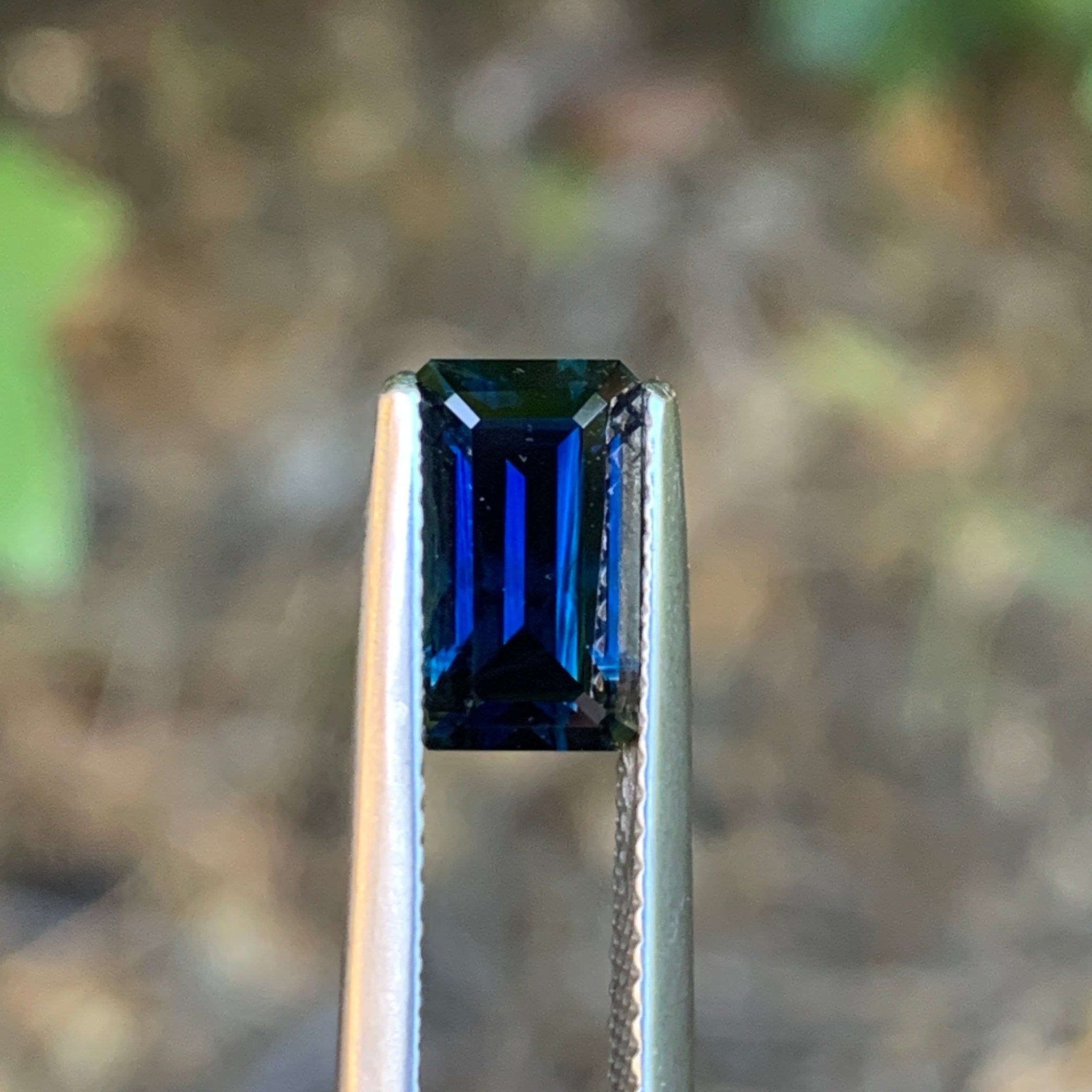 2.17ct Blue Sapphire, Emerald