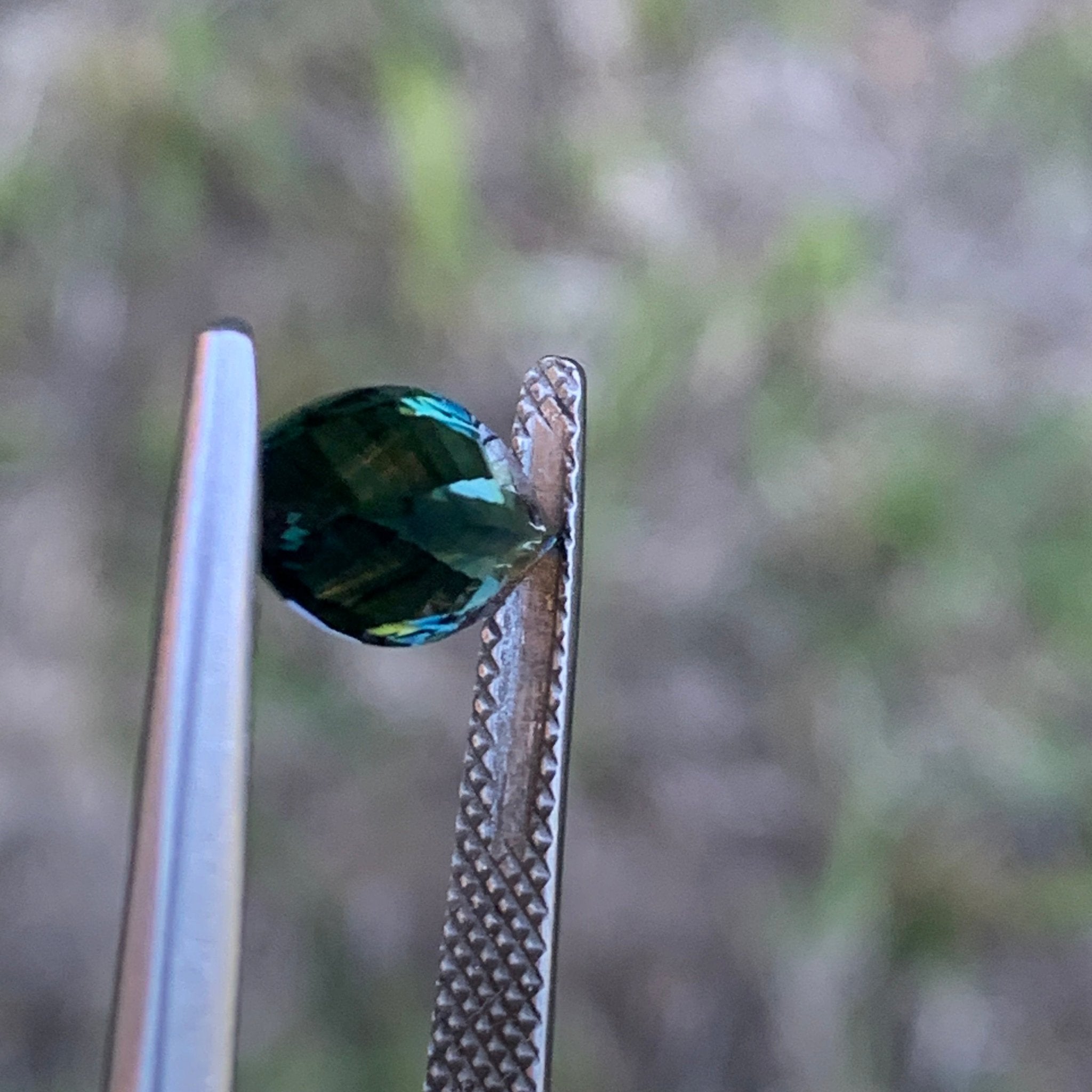 2.1ct Teal Marquise Sapphire