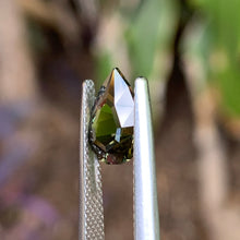 2.22ct Chartreuse Green Sapphire, Pear