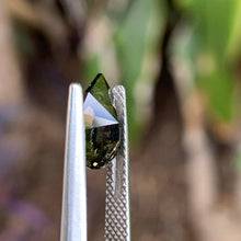 2.22ct Chartreuse Green Sapphire, Pear