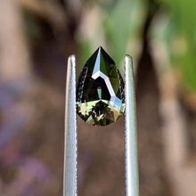 2.22ct Chartreuse Green Sapphire, Pear