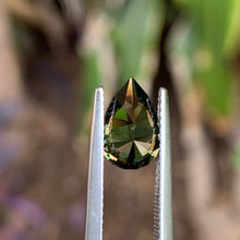 2.22ct Chartreuse Green Sapphire, Pear
