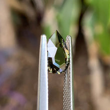 2.22ct Chartreuse Green Sapphire, Pear