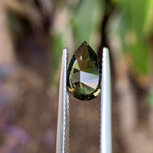 2.22ct Chartreuse Green Sapphire, Pear