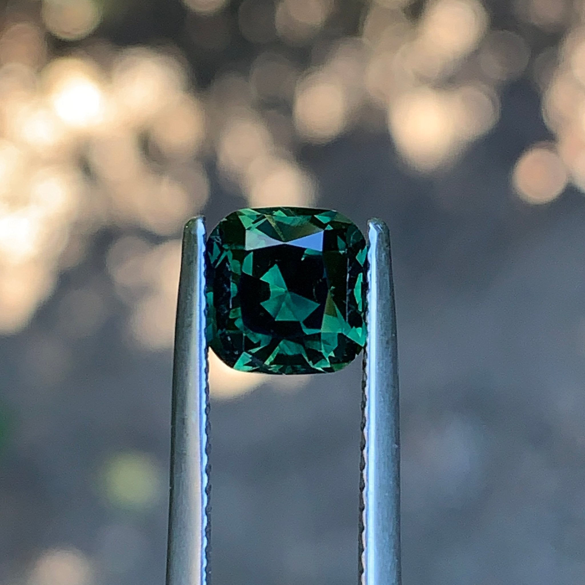 2.22ct Green Sapphire, Cushion