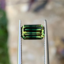 2.28ct Wattle Parti Australian Sapphire, Emerald Shape