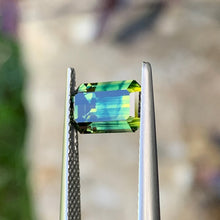 2.28ct Wattle Parti Australian Sapphire, Emerald Shape