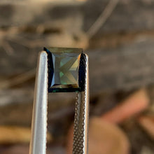 2.2ct Teal Sapphire Square
