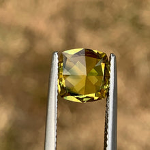 2.31ct Yellow Parti Sapphire, Cushion