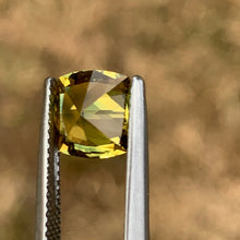 2.31ct Yellow Parti Sapphire, Cushion
