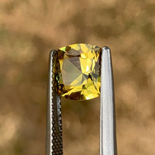 2.31ct Yellow Parti Sapphire, Cushion
