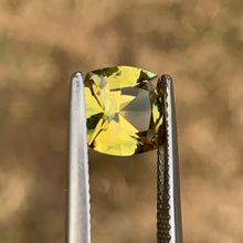 2.31ct Yellow Parti Sapphire, Cushion