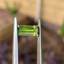 2.44ct Green Sapphire, Emerald Shape