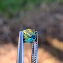 2.45ct Teal Blue Sapphire, Rectangular