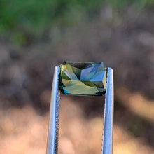 2.45ct Teal Blue Sapphire, Rectangular