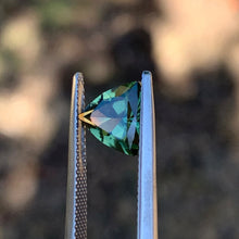 2.46ct Green Sapphire, Trillion