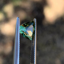 2.46ct Green Sapphire, Trillion