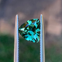 2.4ct Blue Green Sapphire, Trillion