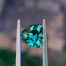 2.4ct Blue Green Sapphire, Trillion