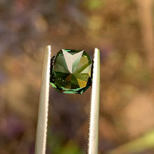 2.52ct Green Parti Sapphire, Octagon