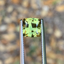 2.56ct Greenish Yellow Sapphire, Cushion
