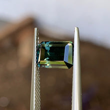 2.59ct Parti Asutralian Sapphire, Emerald Shape