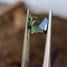 2.59ct Parti Asutralian Sapphire, Emerald Shape