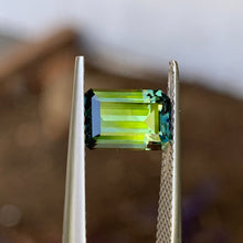 2.59ct Parti Asutralian Sapphire, Emerald Shape