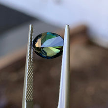 2.5ct Teal Australian Sapphire, Oval